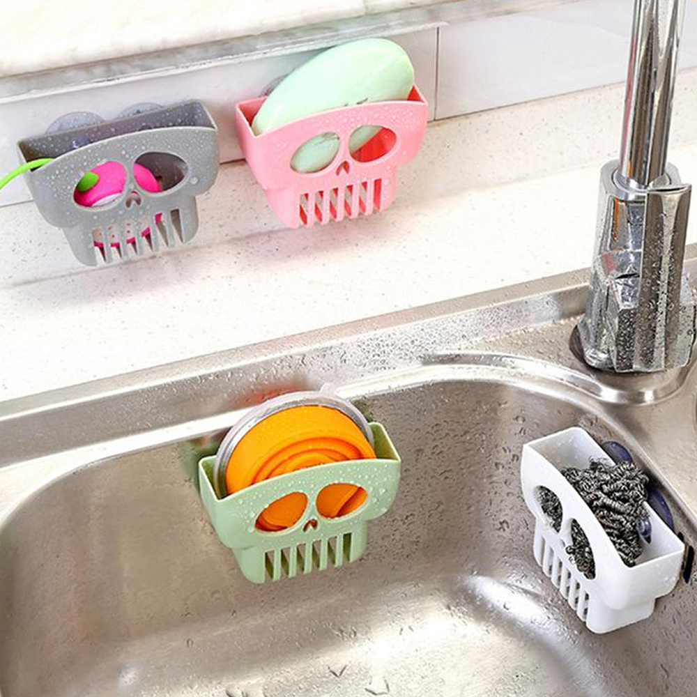 Skull Sponge Holder
