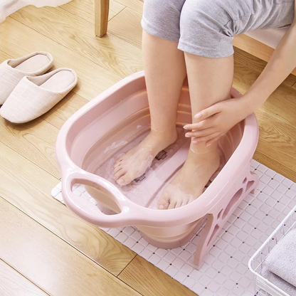 Foldable Foot Tub Spa – Portable Leakproof Foot Bath | Ideal Self-Care & Perfect Gift