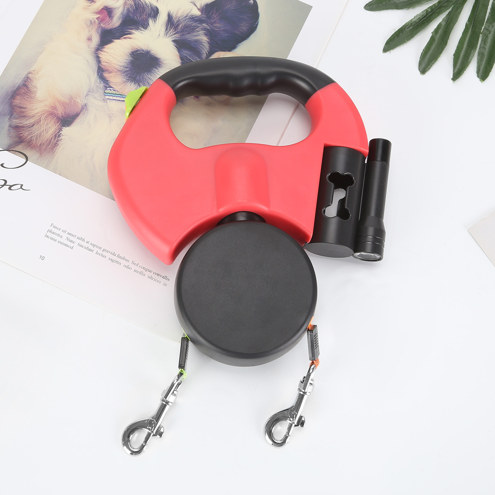 2 Dog Retractable Leash – Retractable Leash for Two Dogs