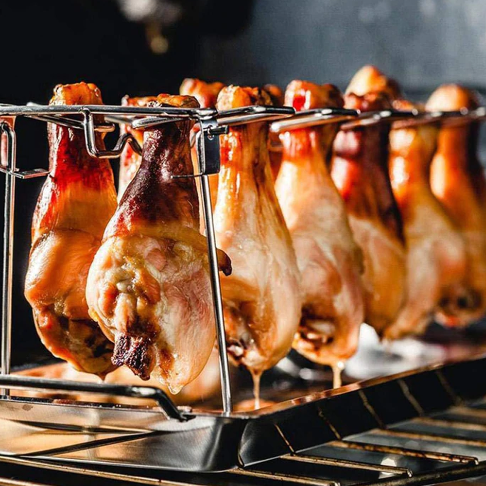 Roasted Chicken Rack Holder