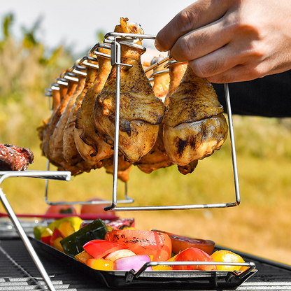 Roasted Chicken Rack Holder