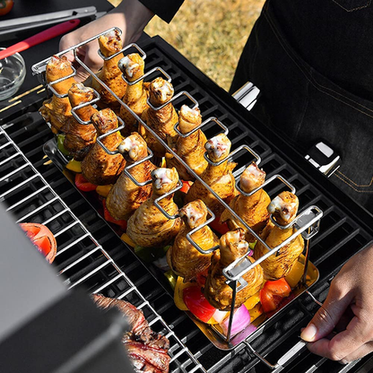 Roasted Chicken Rack Holder