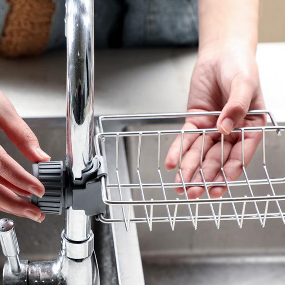 Kitchen Sink Organizer Rack