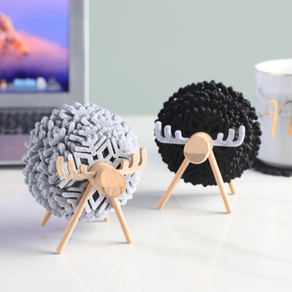 Sheep Shaped Felt Coasters