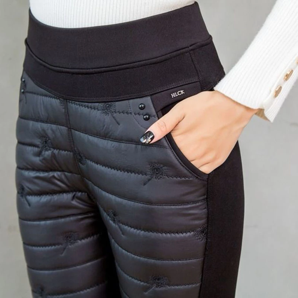 Women High Waist Down Pants - Warm & Stylish Gift for Her