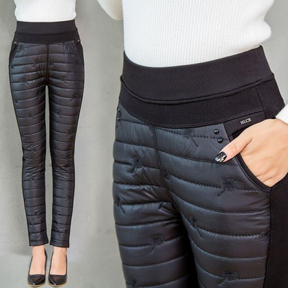 Women High Waist Down Pants - Warm & Stylish Gift for Her