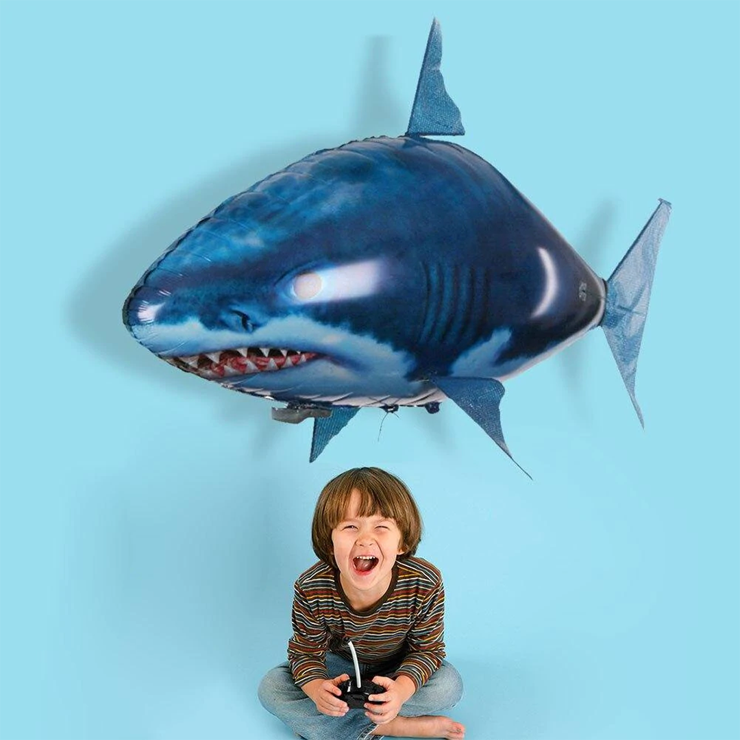 Remote Control Flying Shark & Clownfish Balloons - Ideal Gifts!