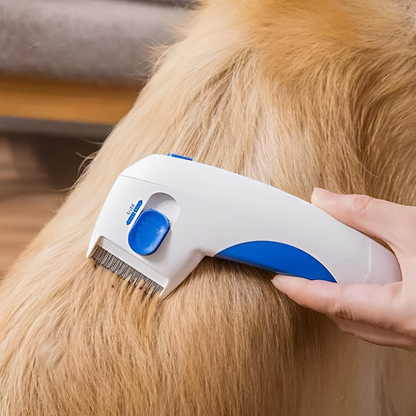 Electric Pet Comb – Effective Flea and Lice Remover for Long & Short-Haired Pets, Gift for Pet Lovers
