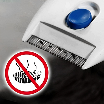 Electric Pet Comb – Effective Flea and Lice Remover for Long & Short-Haired Pets, Gift for Pet Lovers