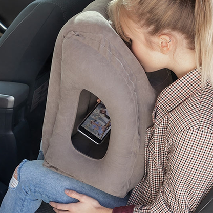 Sleepy Cloud Travel Pillow – Ultimate Ergonomic Neck Pillow for Airplane Tray Tables & Travel Comfort