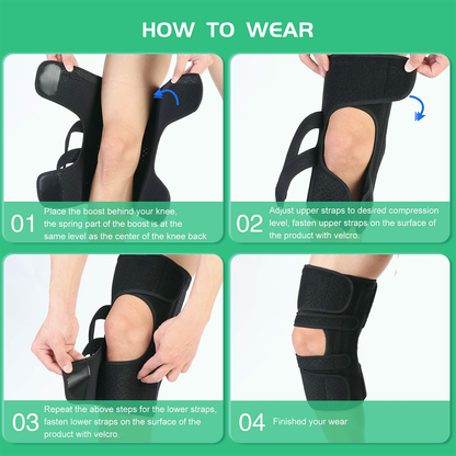 Power Knee Stabilizer Pads for Pain Relief & Everyday Knee Support