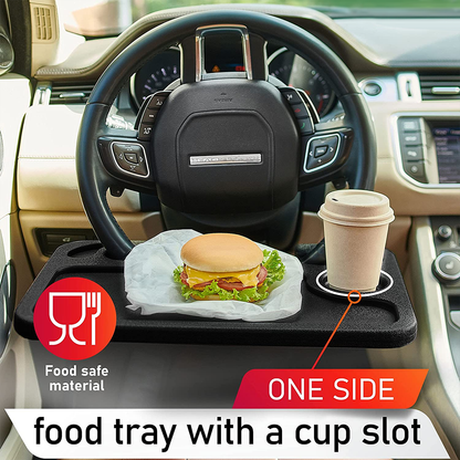 Car Steering Wheel Tray For Laptop & Food