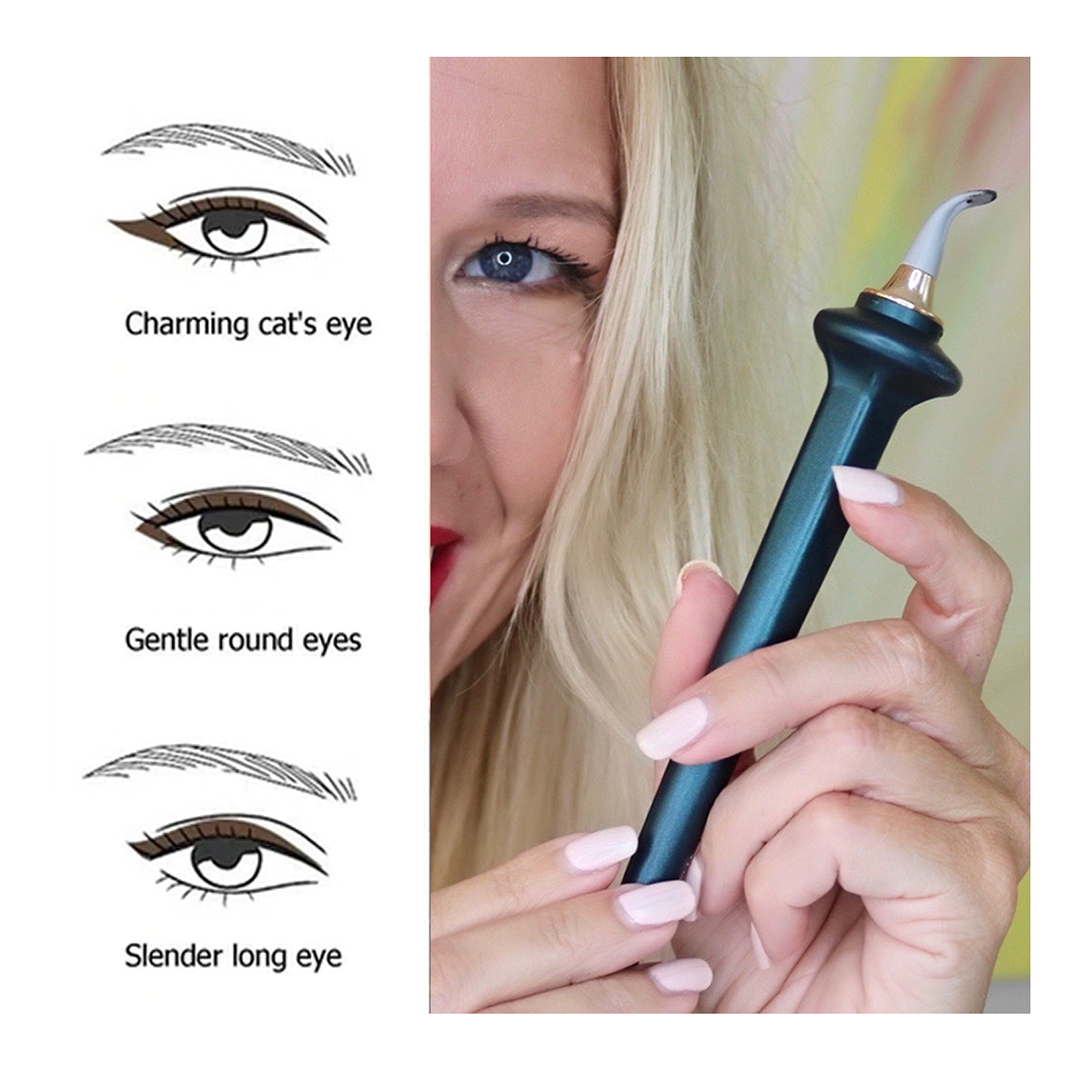 Waterproof Silicone Eyeliner Brush, Non-Smudge Eyeliner Tool for Precise Application