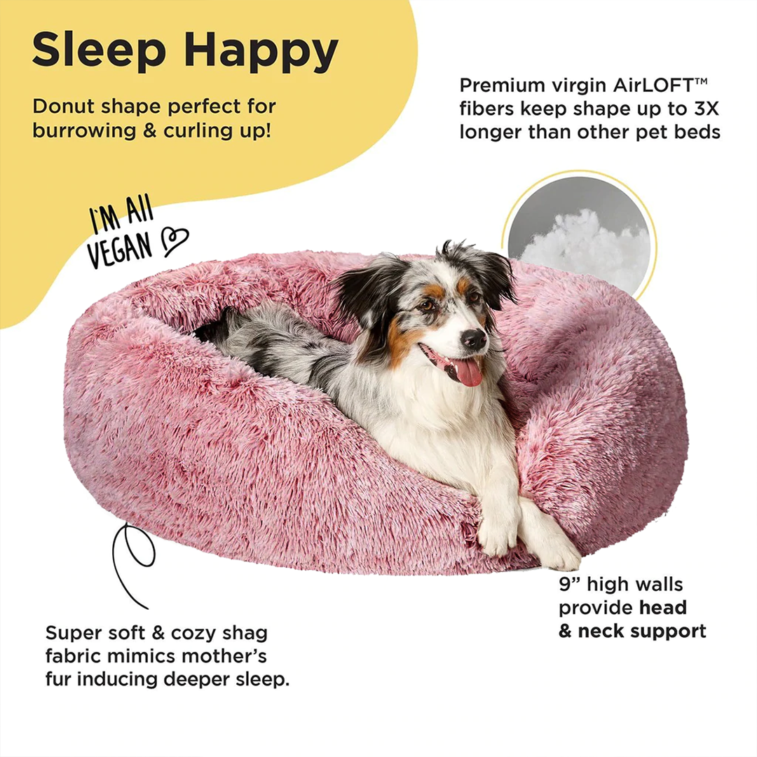 Comfy Faux Fur Pet Bed