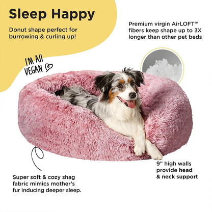 Comfy Faux Fur Pet Bed