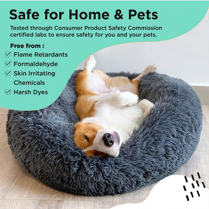 Comfy Faux Fur Pet Bed