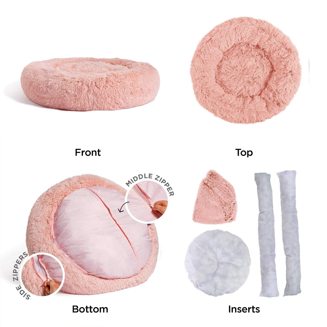 Comfy Faux Fur Pet Bed