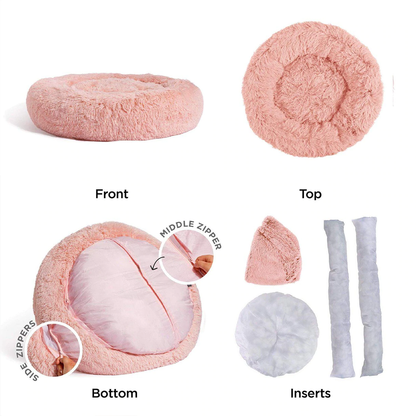 Comfy Faux Fur Pet Bed