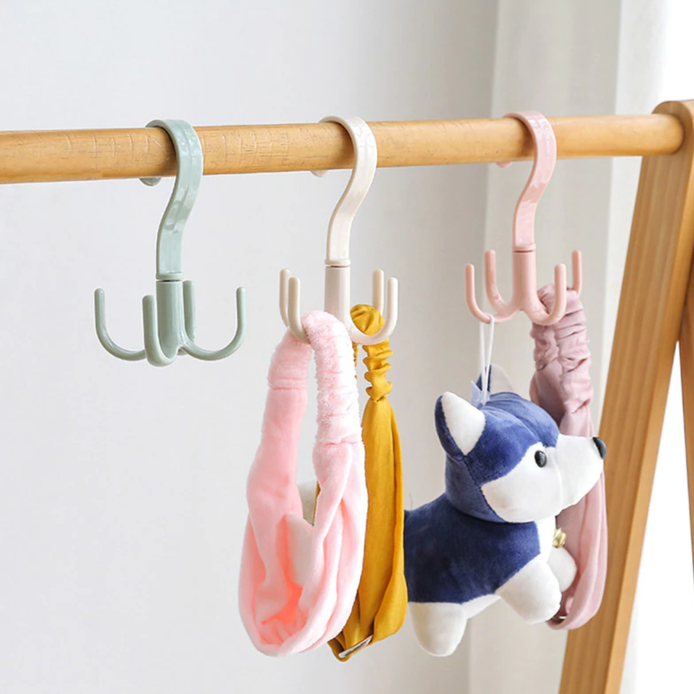 Rotating Closet Hanger Hook