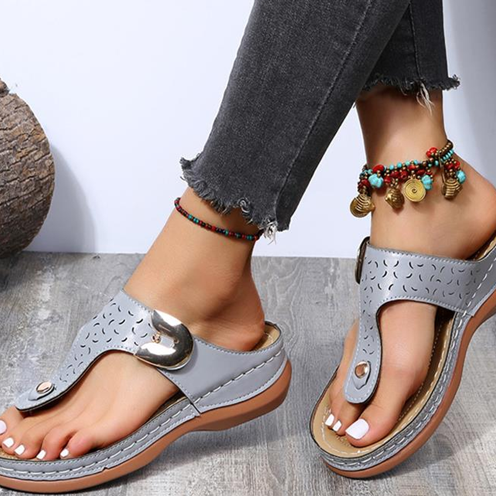 Wedge Flip Flops - Trendy Summer Footwear Gift