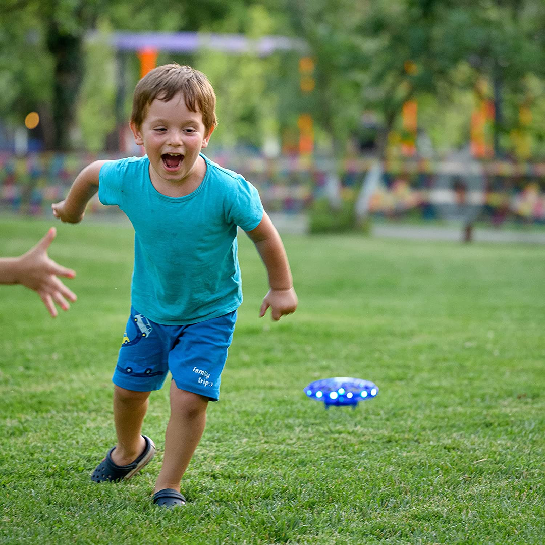UFO Drone Toy for Kids - Durable & LED Night Flight