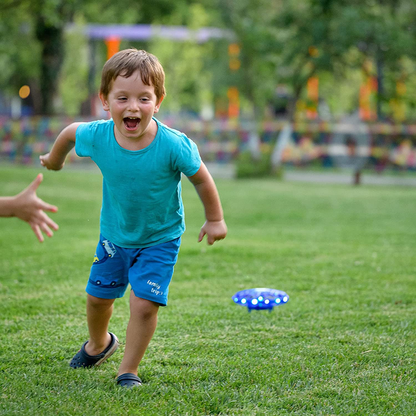 UFO Drone Toy for Kids - Durable & LED Night Flight