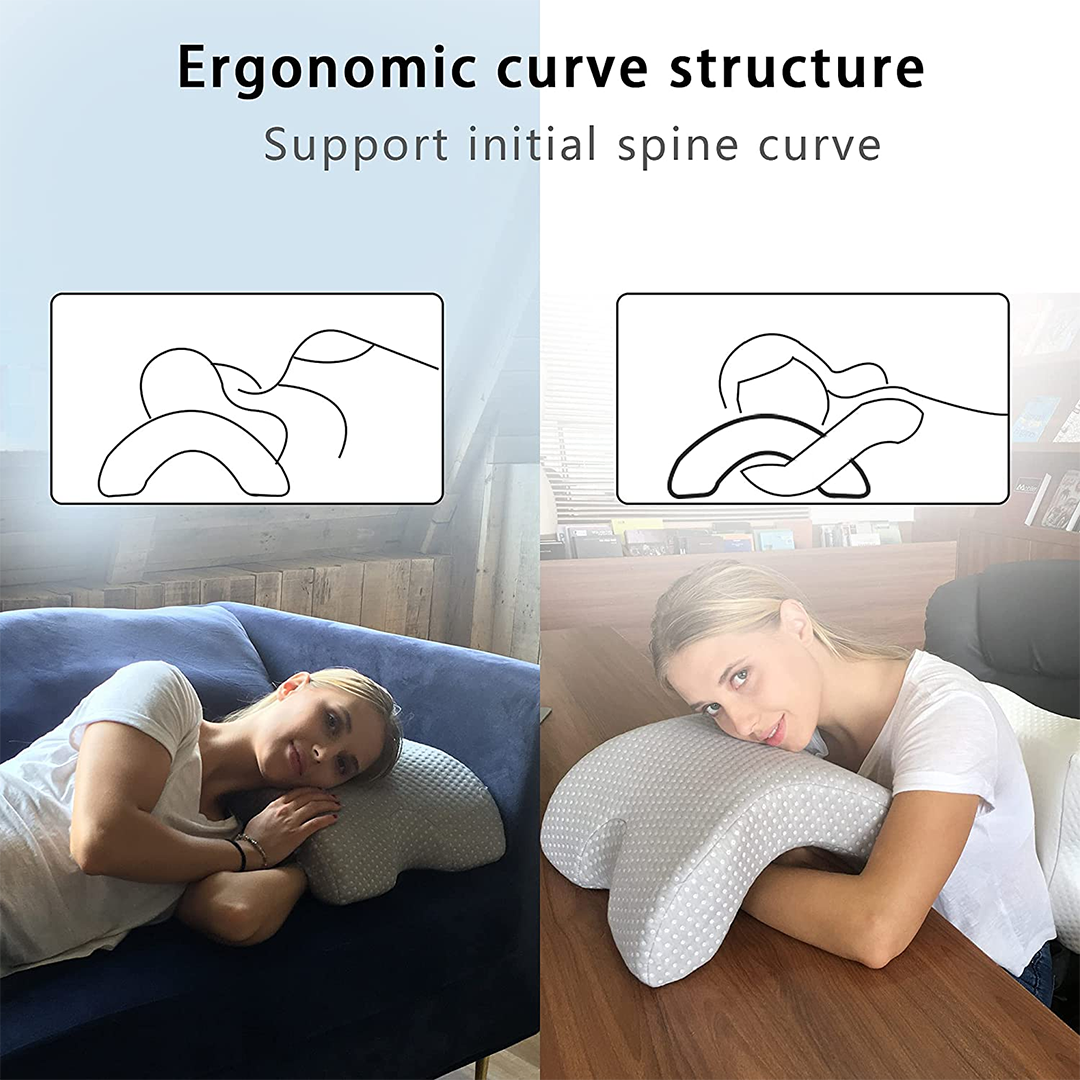 Slow Rebound Pressure Pillow – Ultimate Memory Foam Support for Side Sleepers | Perfect Gift