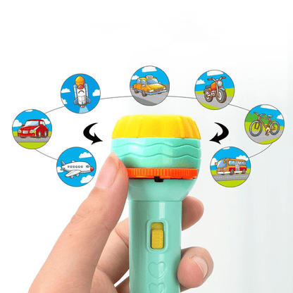 Educational Story Prop Flashlight Projector Toy for Kids – Perfect Birthday, Holiday & Creative Gift