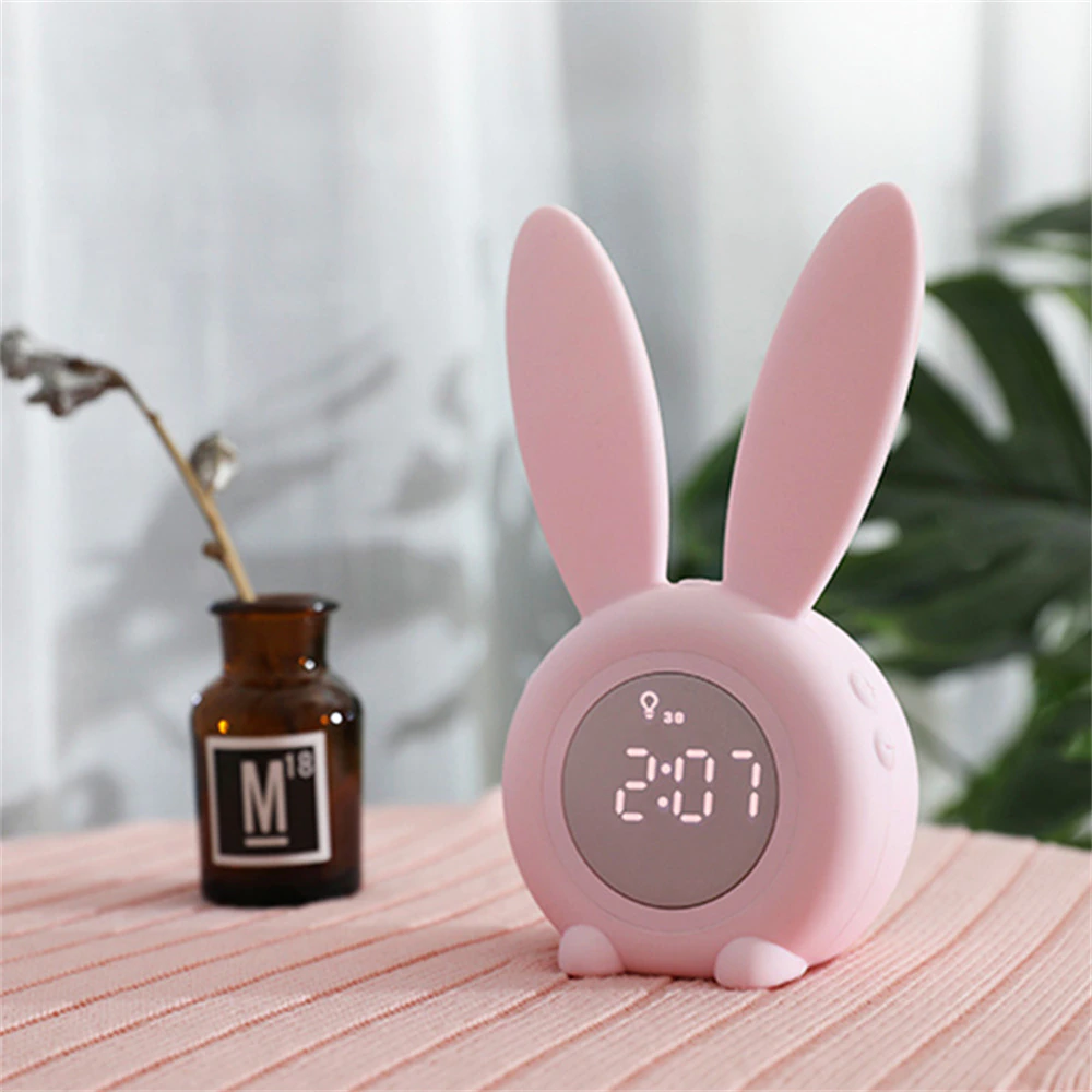 Creative Rabbit Ear Alarm Clock