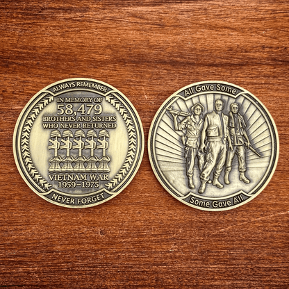Vietnam Veteran Support Coin