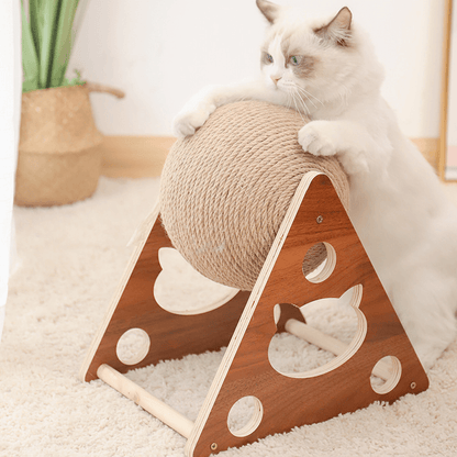 Pets Curations Anti-Depression Cat Scratching Ball Exercise Toy