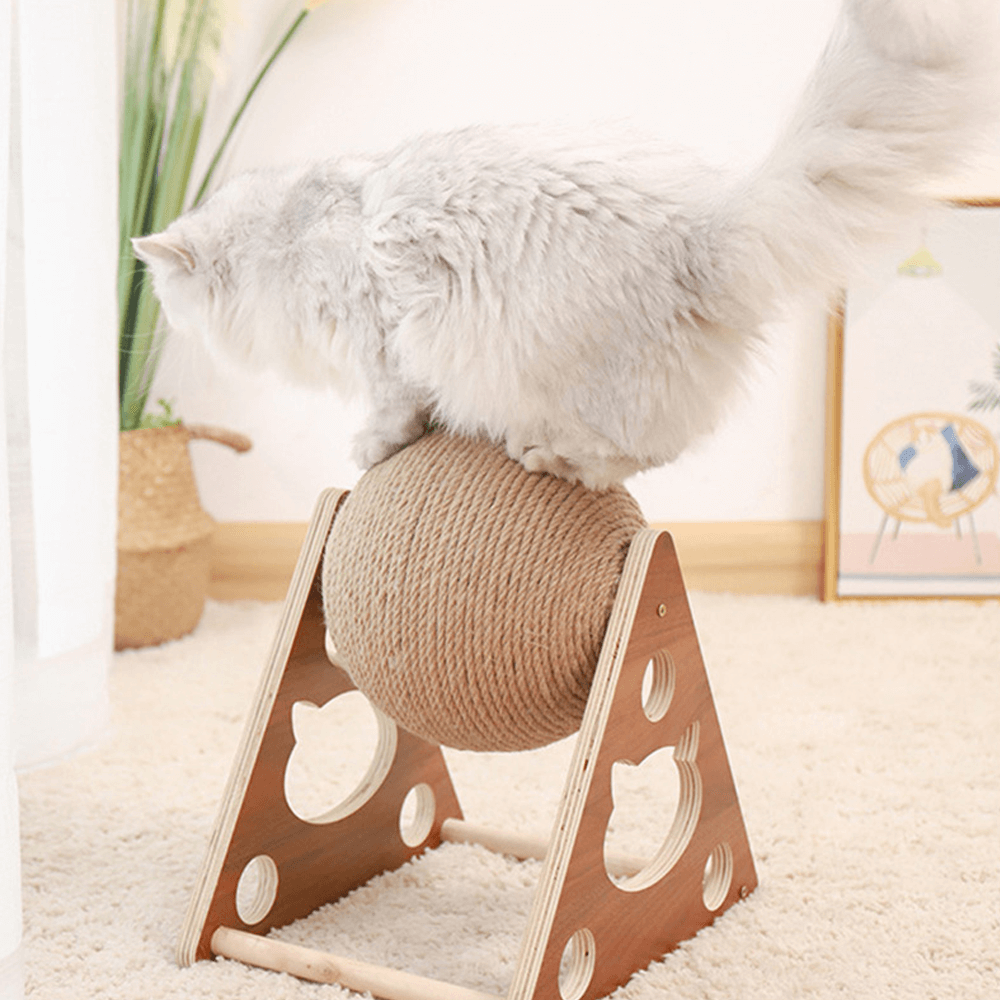 Pets Curations Anti-Depression Cat Scratching Ball Exercise Toy
