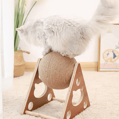Pets Curations Anti-Depression Cat Scratching Ball Exercise Toy