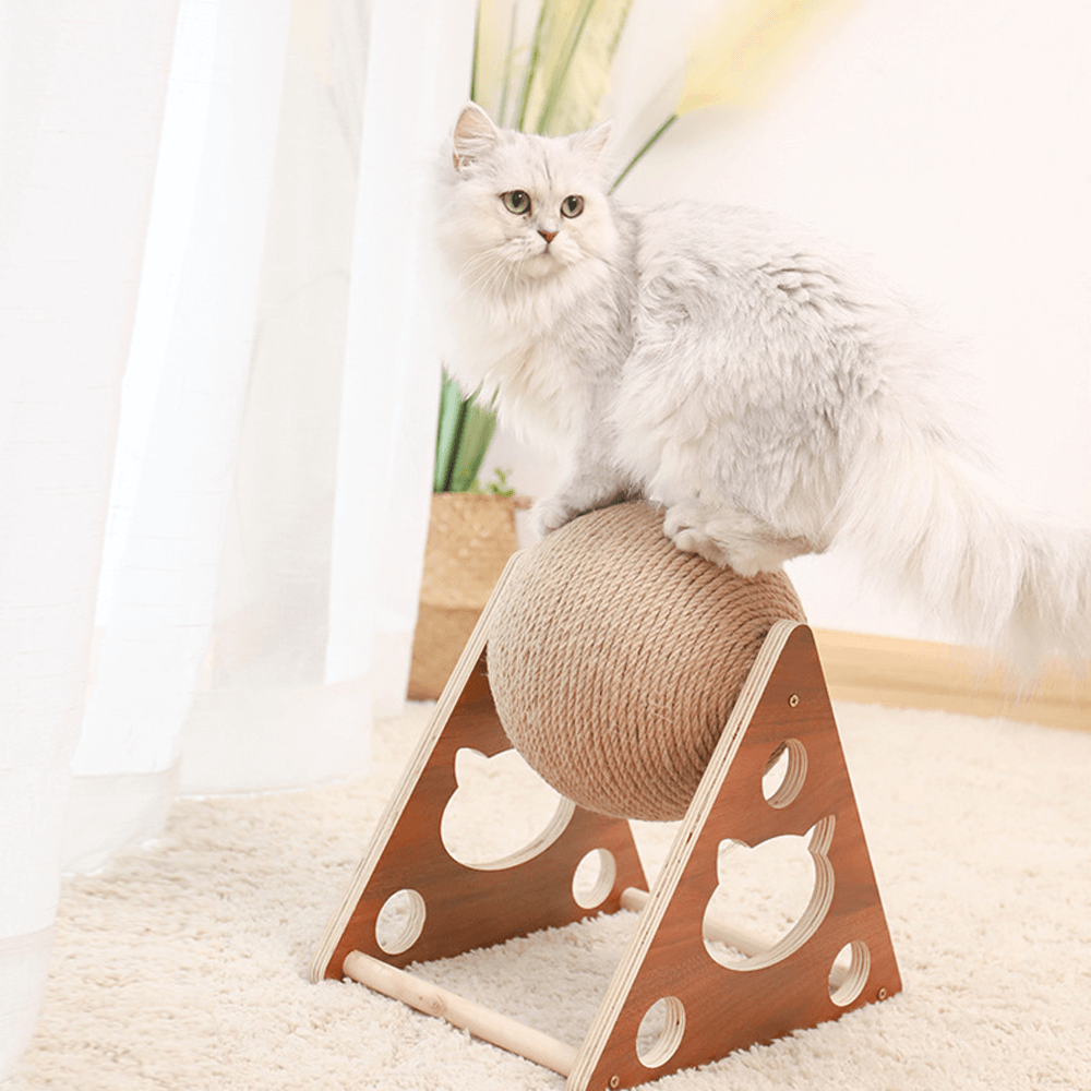 Pets Curations Anti-Depression Cat Scratching Ball Exercise Toy