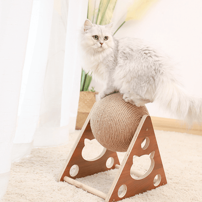 Pets Curations Anti-Depression Cat Scratching Ball Exercise Toy