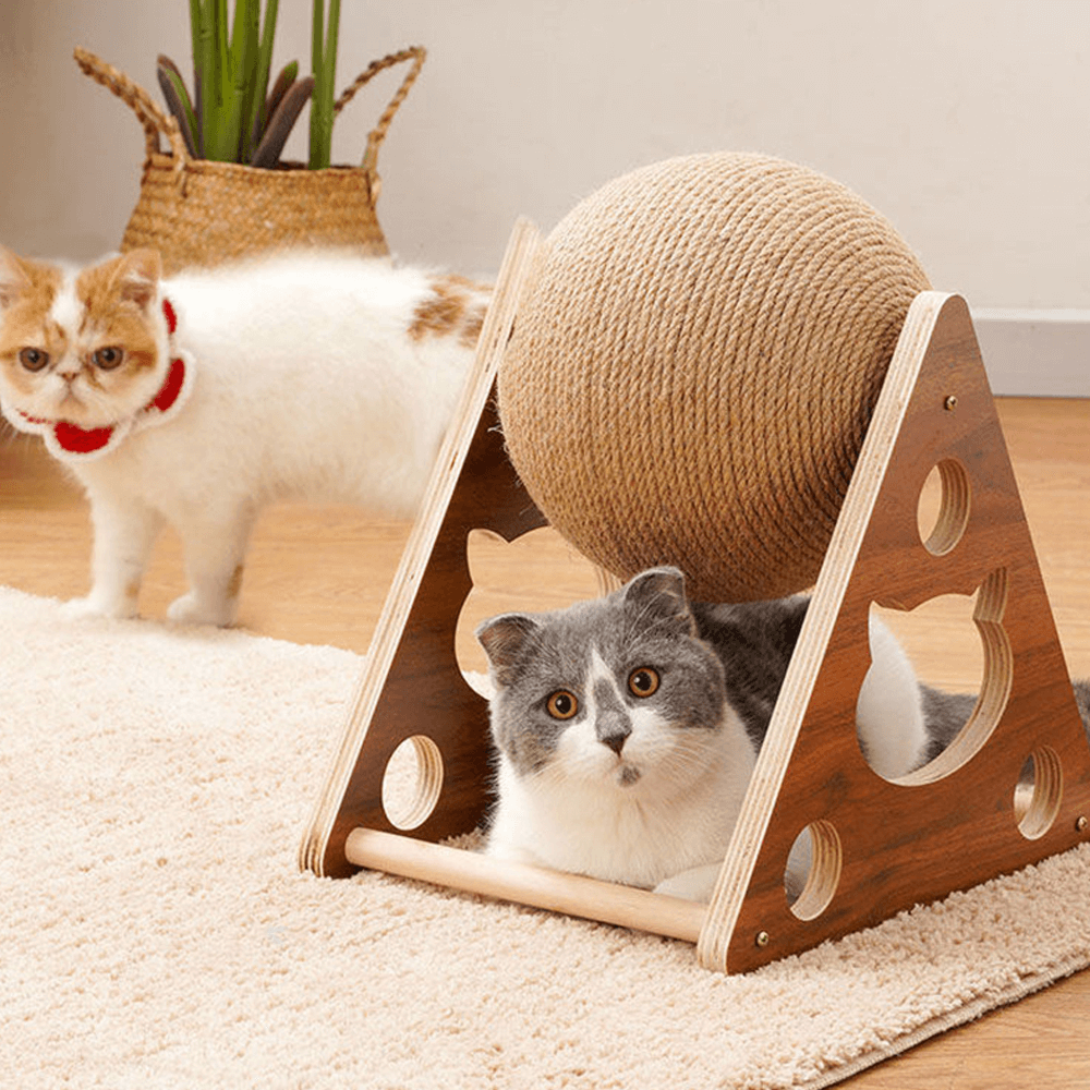 Pets Curations Anti-Depression Cat Scratching Ball Exercise Toy