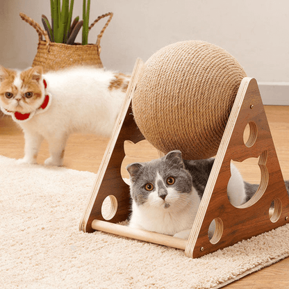 Pets Curations Anti-Depression Cat Scratching Ball Exercise Toy
