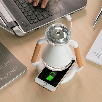 Wireless Phone Charger & Fog / Mist Humidifier