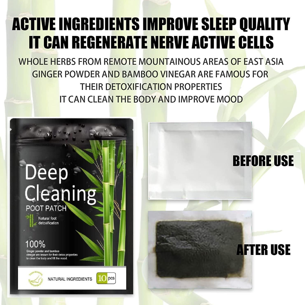 Deep Cleansing Detoxify Foot Patch (10 Pack) – Perfect Gift for Relaxation & Pain Relief