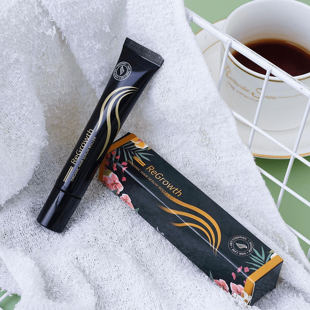 Regrowth Organic Hair Serum Roller – Perfect Gift for Fuller, Healthier Hair
