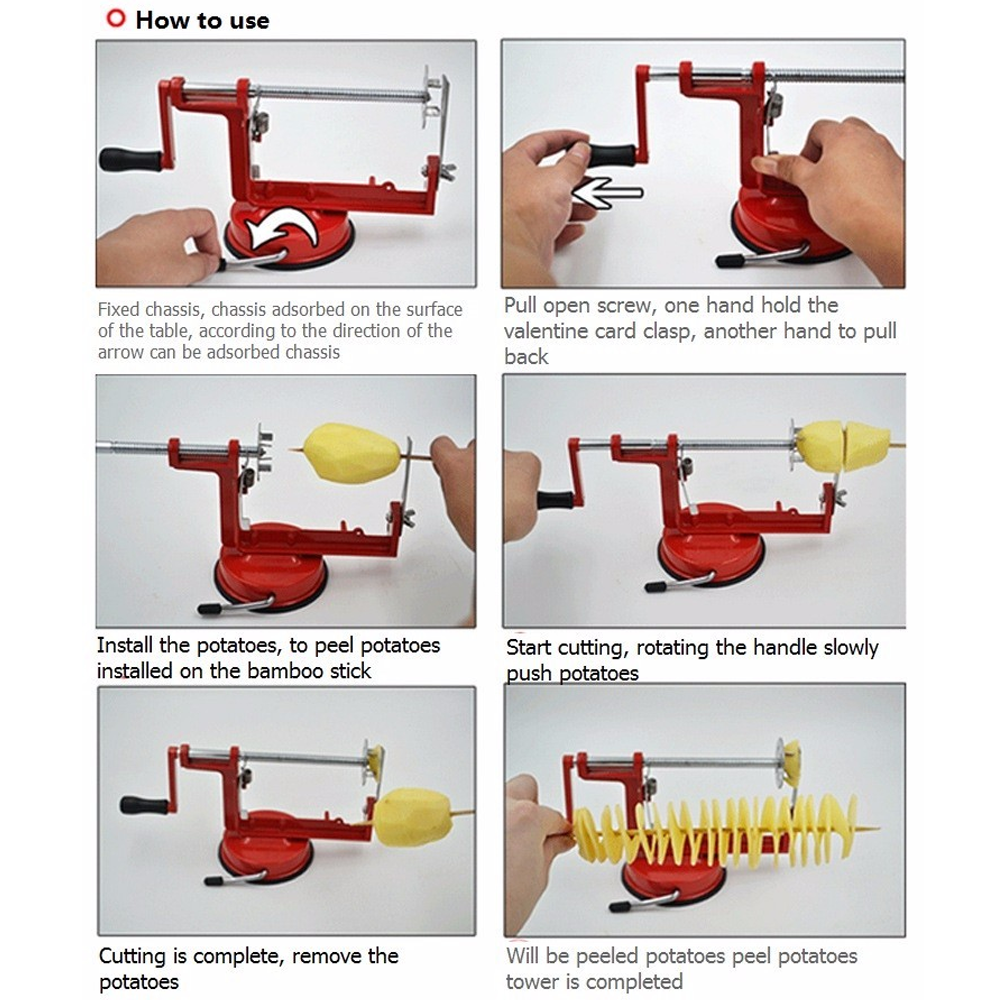 Apple Peeler Slicer & Corer - Durable Kitchen Gadget, Perfect Gift for Bakers