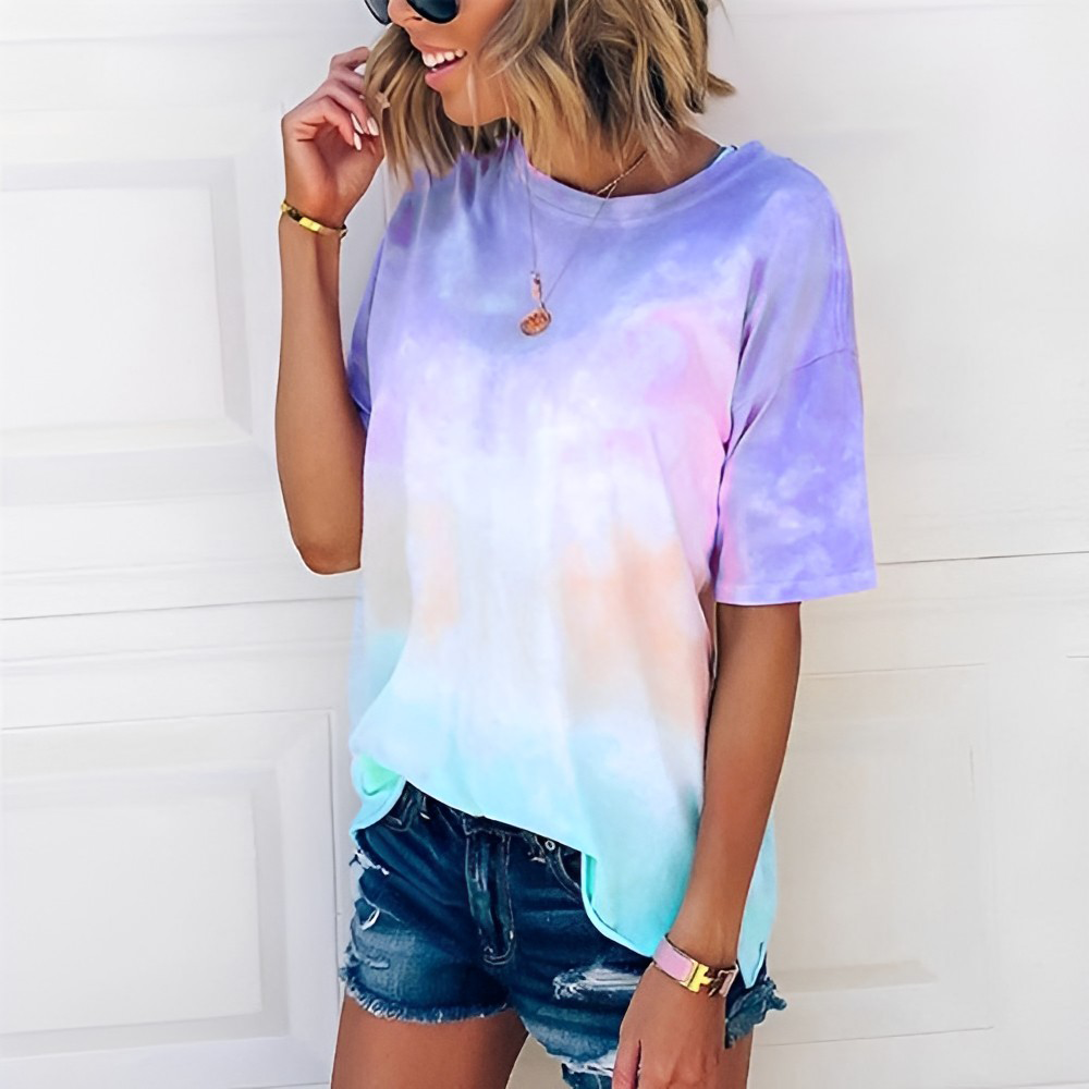 Women Tie Dye Top