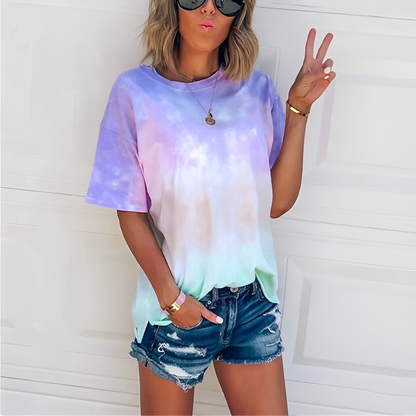 Women Tie Dye Top