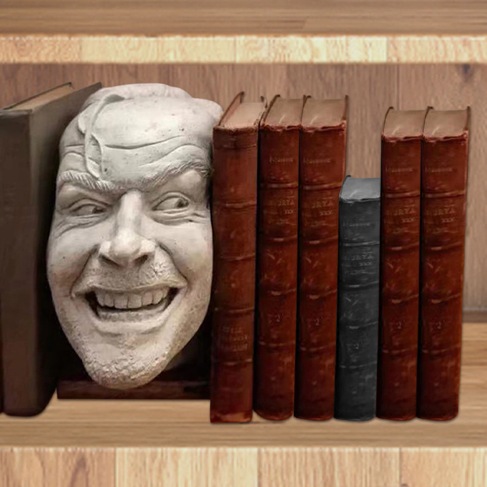 Handmade Prank Bookshelf Sculpture
