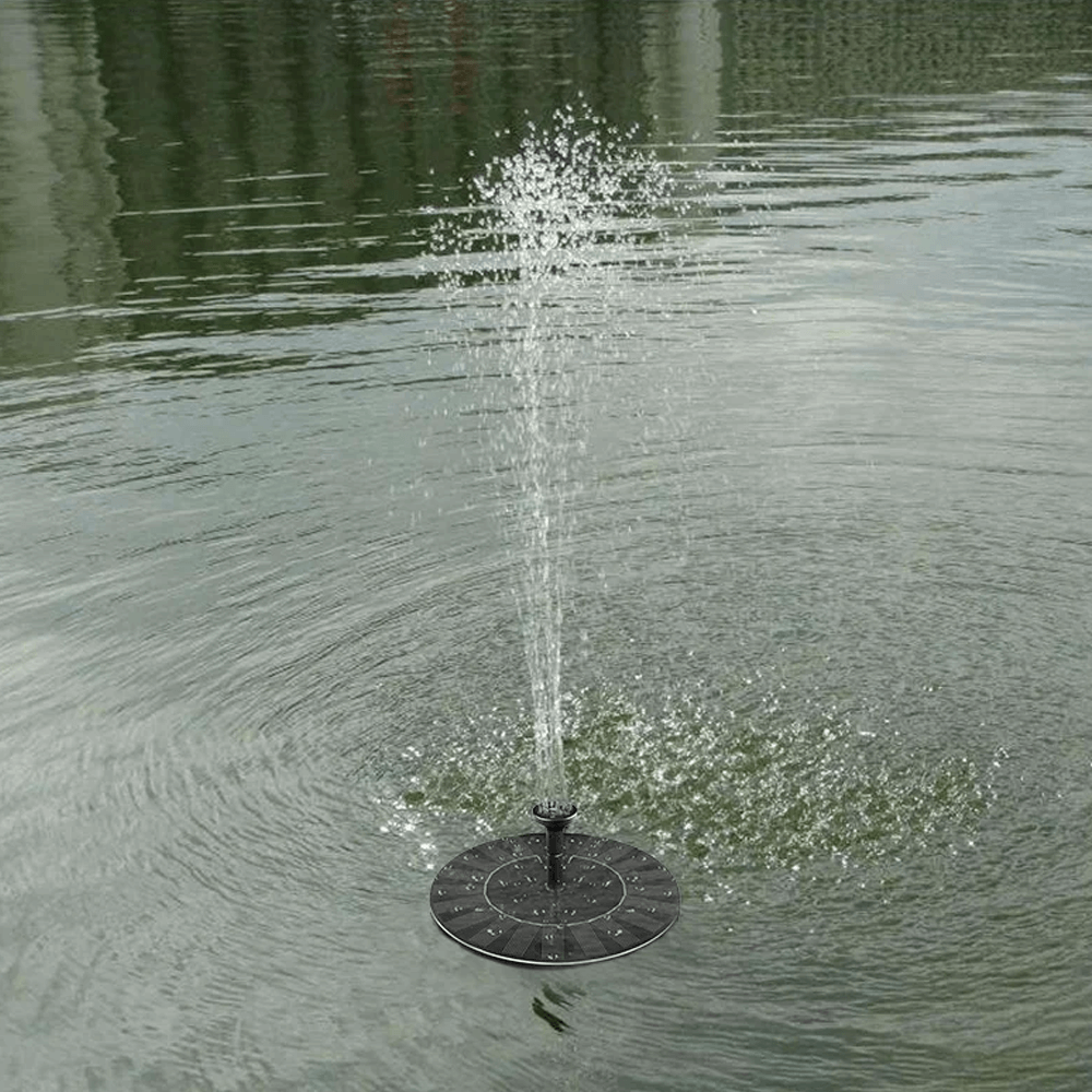 Solar-Powered Bird Fountain Kit - No Setup!