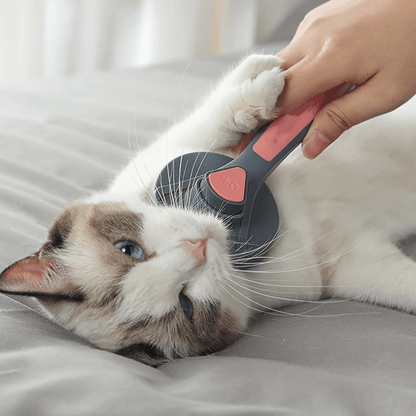 Pet Comb Self Cleaning Brush Professional Dog And Cat Grooming Brush