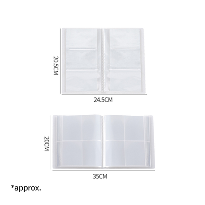 Transparent Jewelry Storage Book Organizer – Spacious & Portable Jewelry Book Set