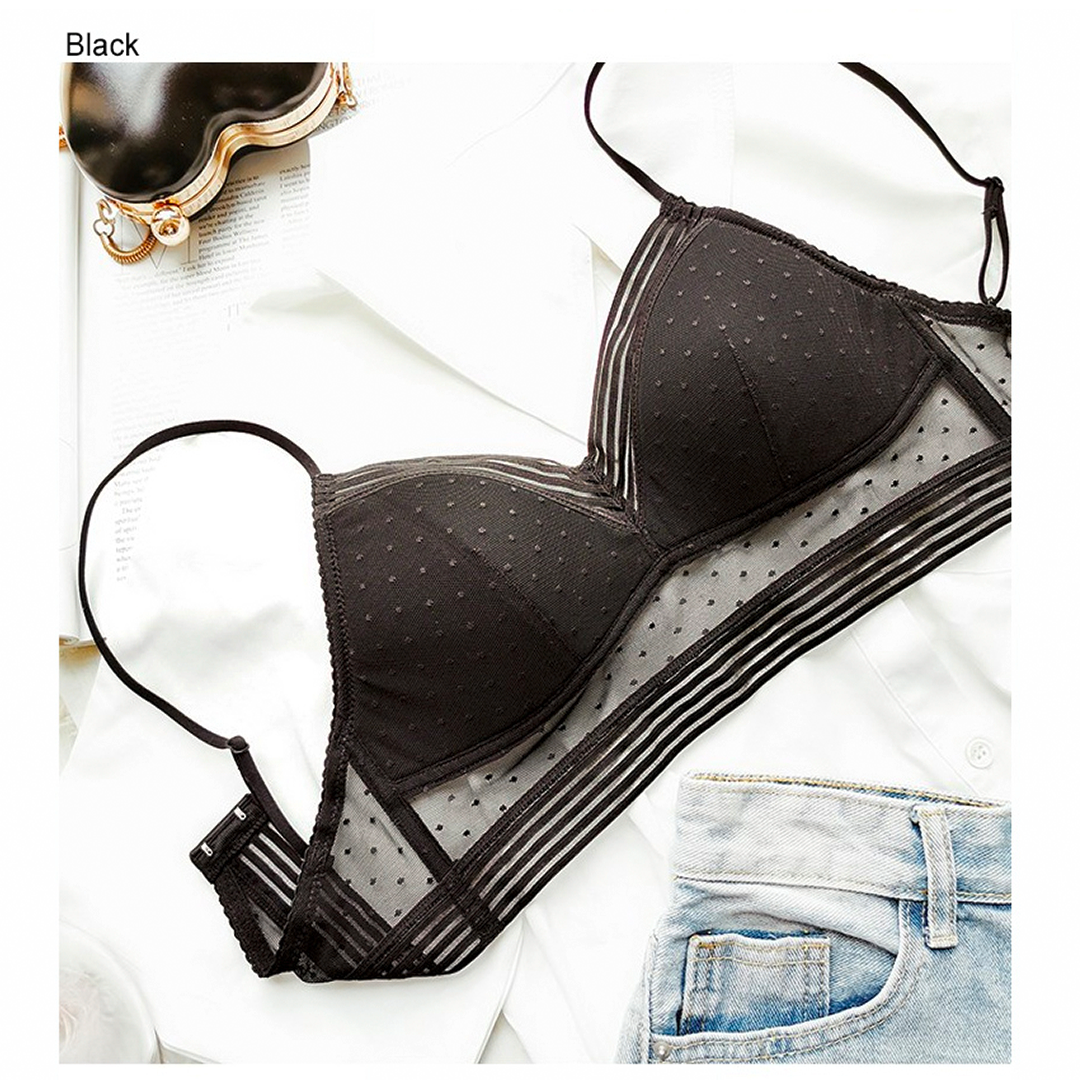 Low Back Wireless Lace Bra, Invisible Support for Backless Dresses