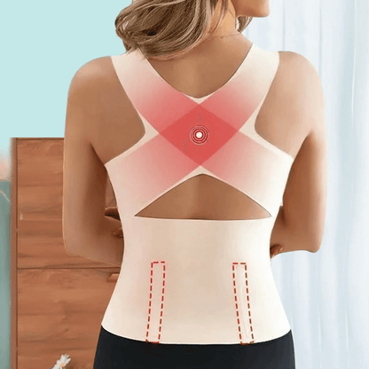 4-In-1 Waist Buttoned Bra Shapewear