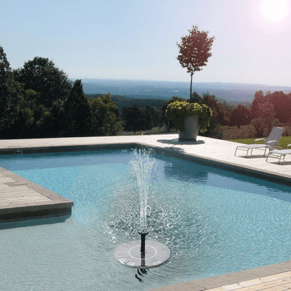 Solar Powered Water Fountain